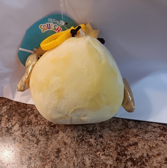 Squishmellow Keychain Sunny soft bumblebee - Picture 2 of 4